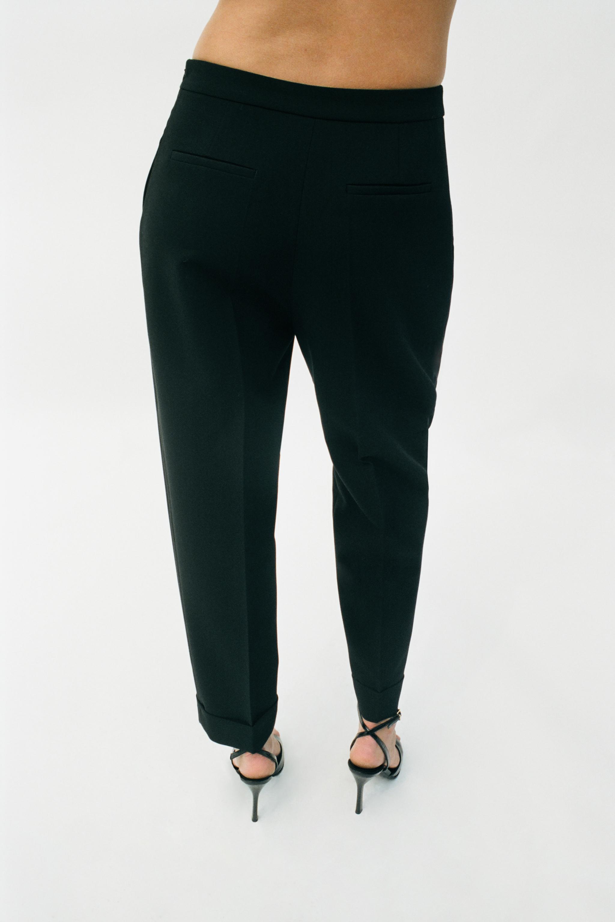 ANKLE TUXEDO PANTS